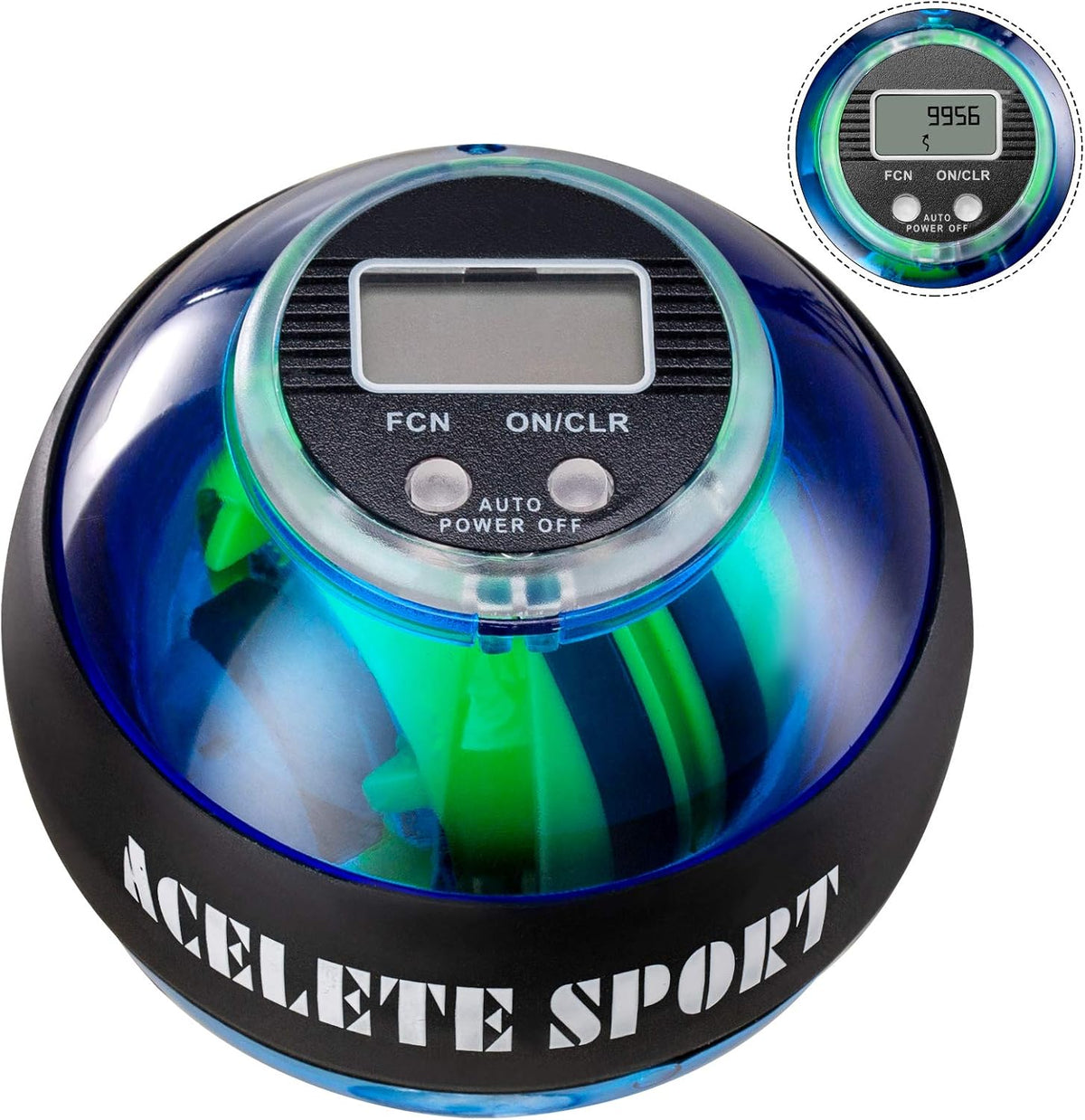 Gyro Ball Wrist Exerciser Gyroscope Ball Forearm Strengthener for Stronger Wrist Bones and Muscle