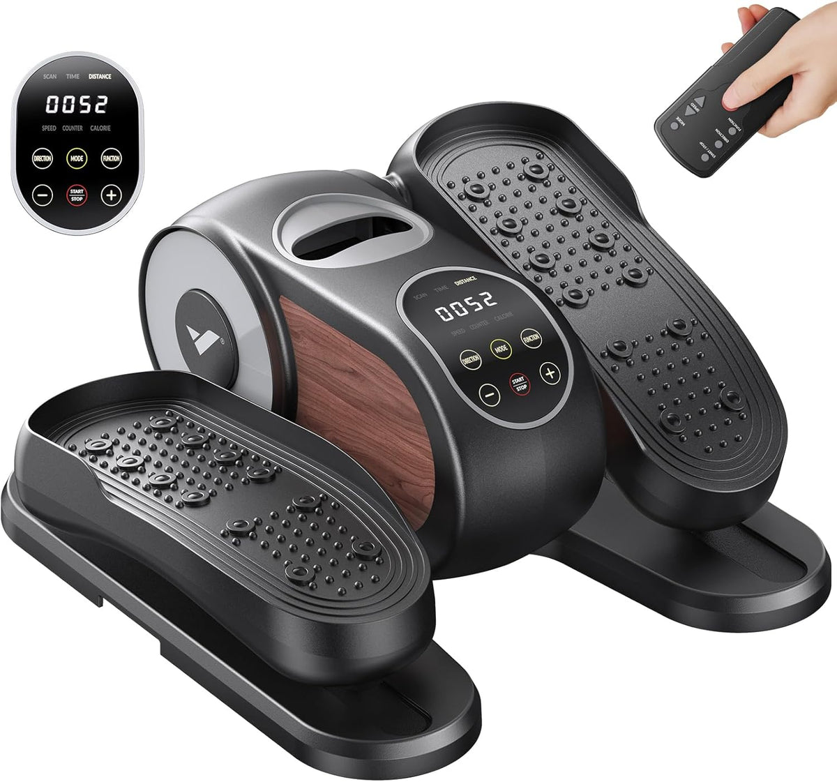 under Desk Elliptical, Leg Exerciser While Sitting for Seniors