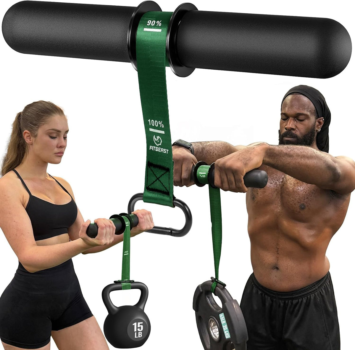 Forearm Strengthener & Forearm Exerciser, Wrist Roller