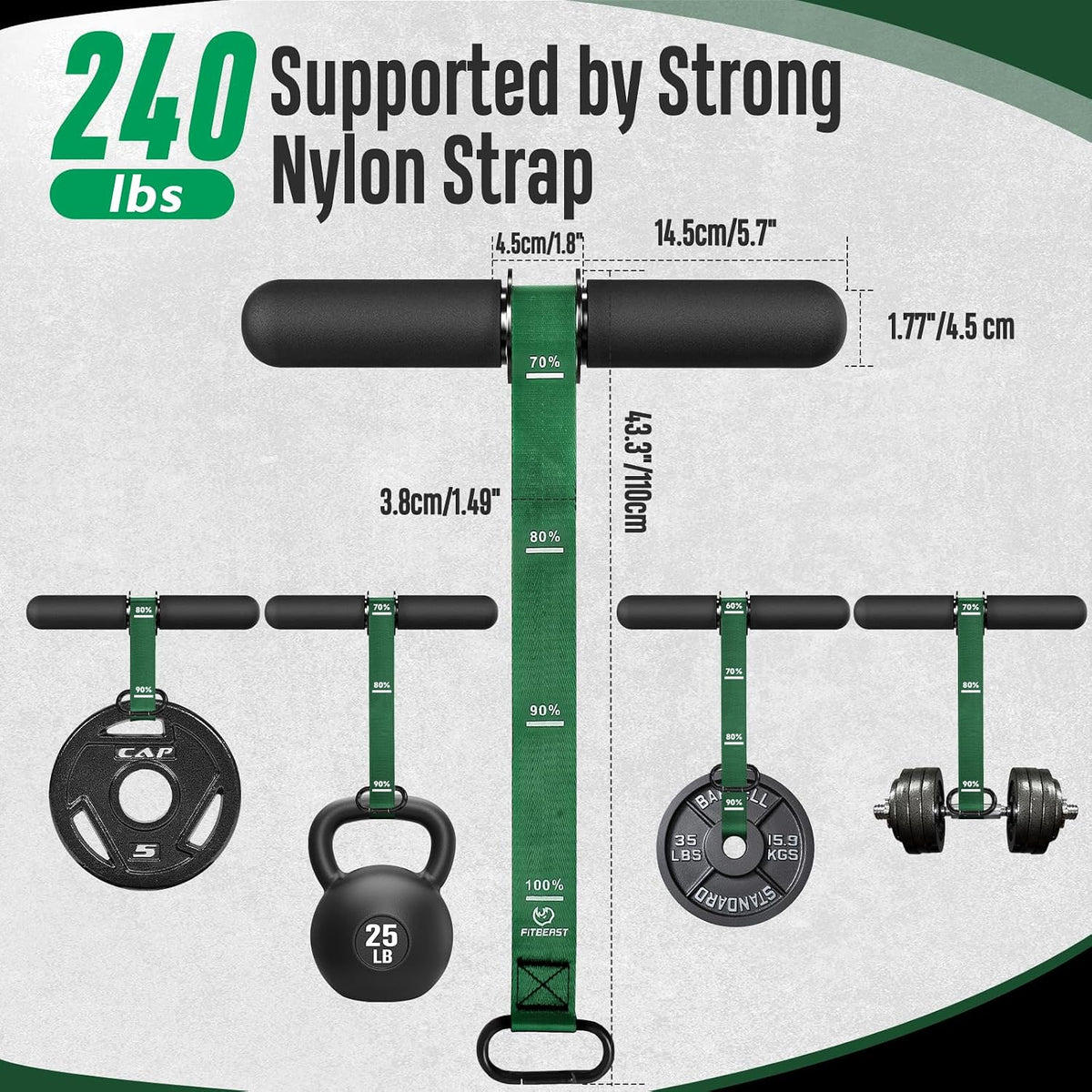 Forearm Strengthener & Forearm Exerciser, Wrist Roller
