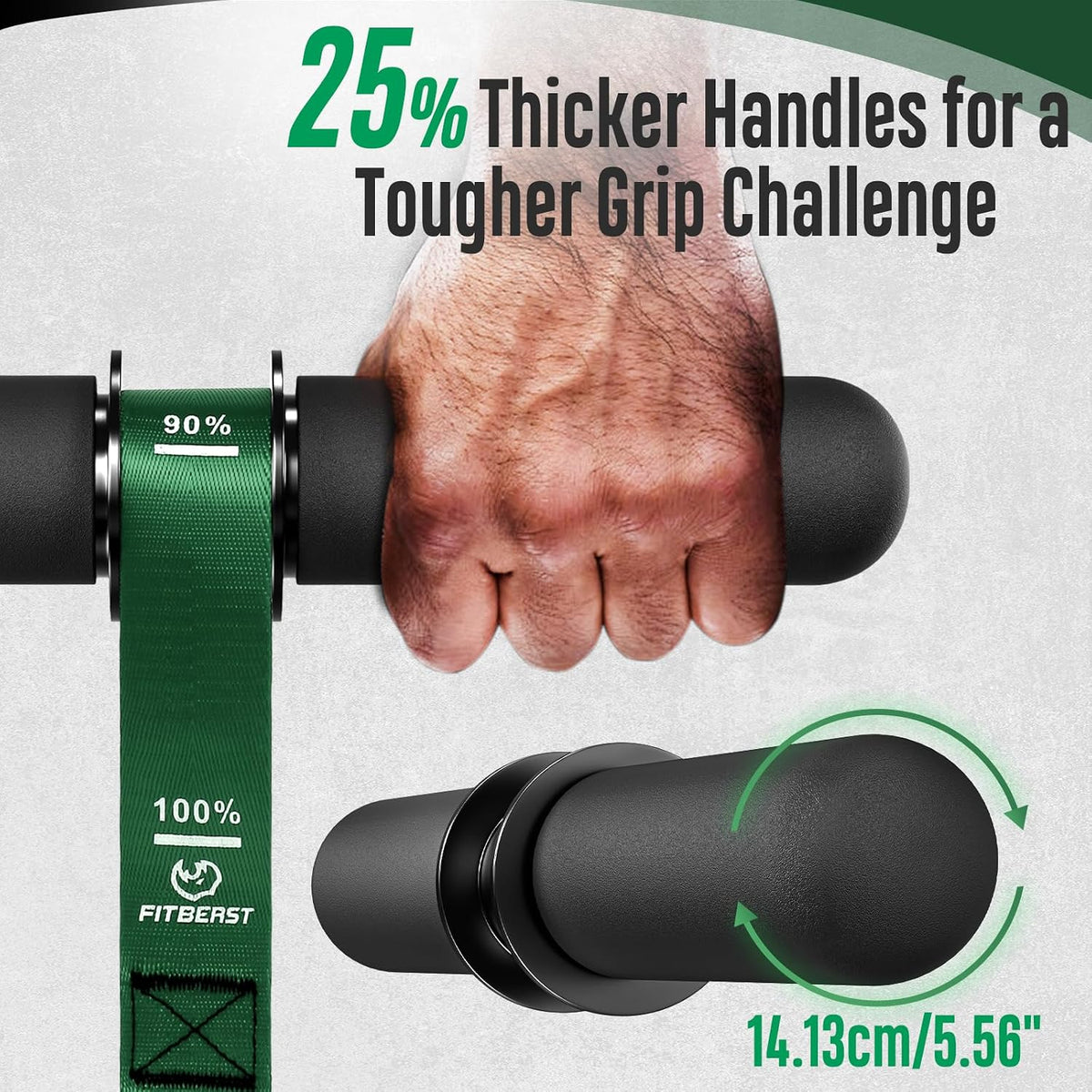 Forearm Strengthener & Forearm Exerciser, Wrist Roller