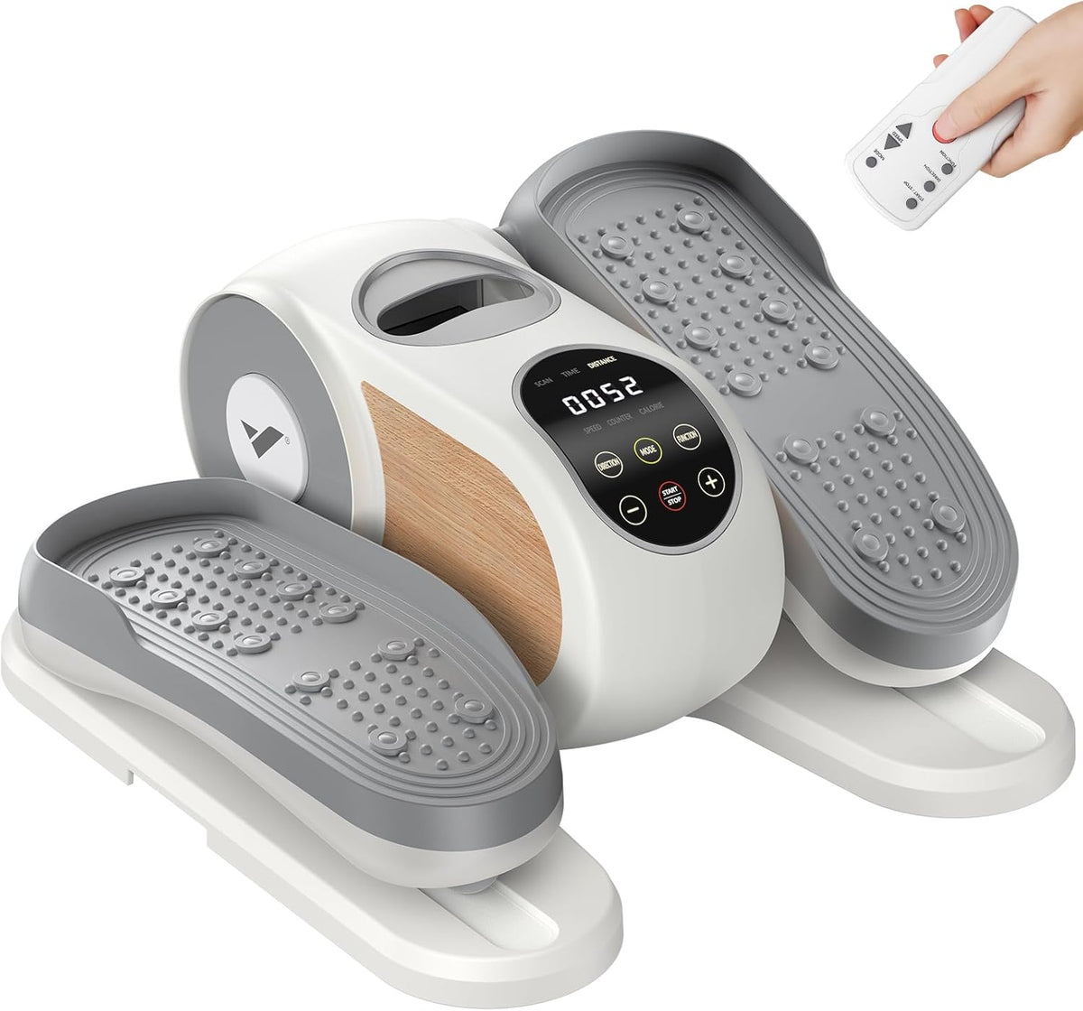under Desk Elliptical, Leg Exerciser While Sitting for Seniors
