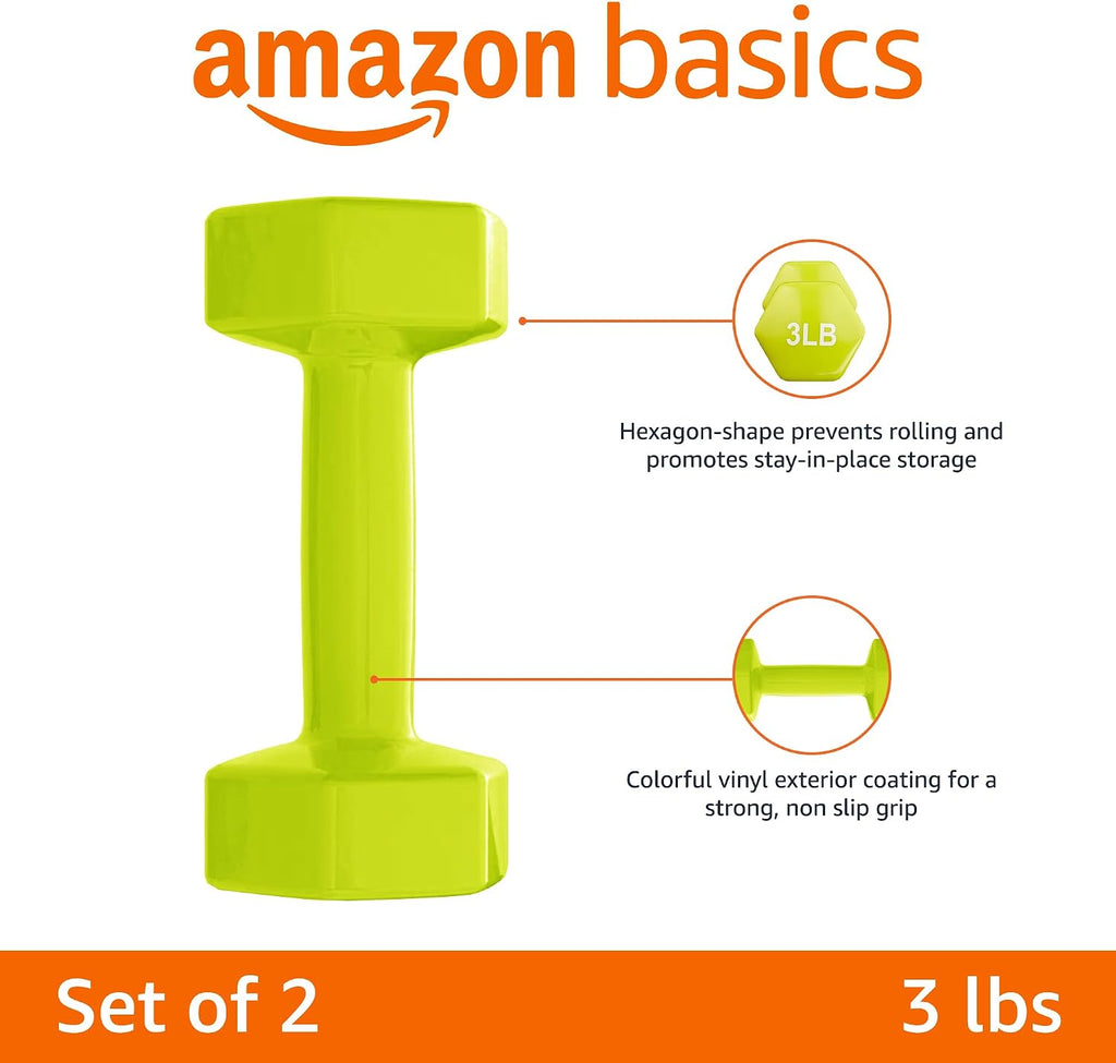 Vinyl Coated Dumbbell Hand Weights