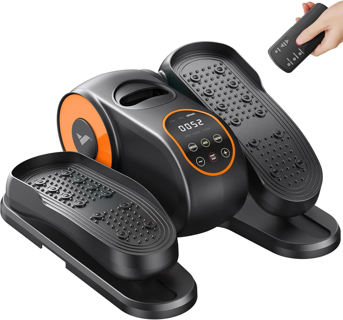 under Desk Elliptical, Leg Exerciser While Sitting for Seniors