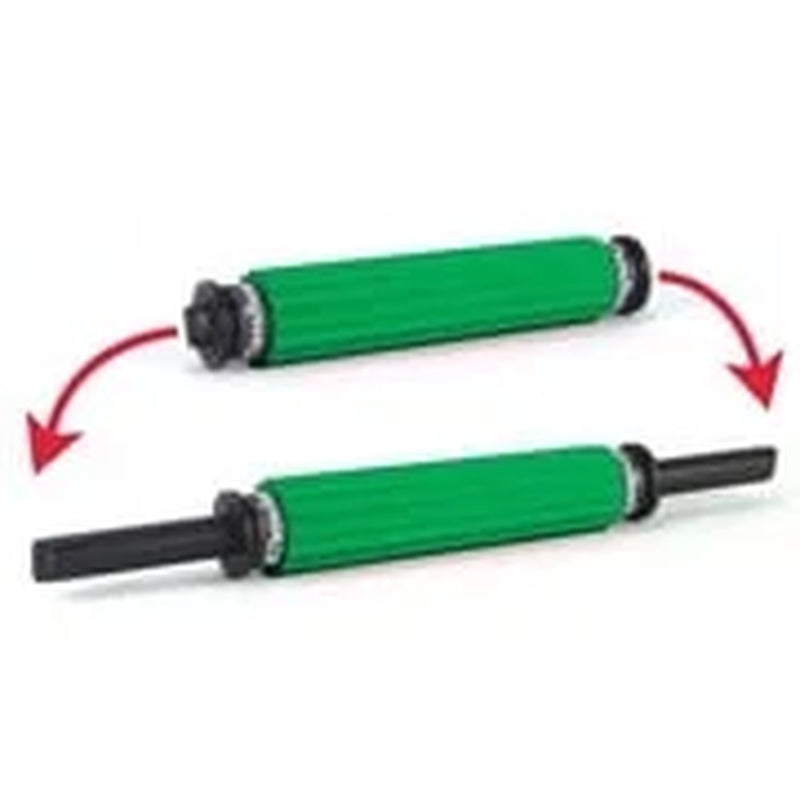 Roller Massager+, 19"-21" Retractable Muscle Massage Stick for Full-Body Use, Deep Tissue & Trigger Point Self-Massage, Portable Handheld Fascia Release Tool for Runners, Athletes